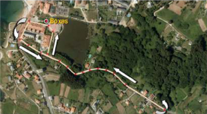 triatlon de oleiros 2013 - prueba de carrera a pie