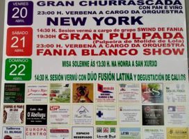 San Xurxo de Iñás 2018 – 20, 21 y 22 de Abril